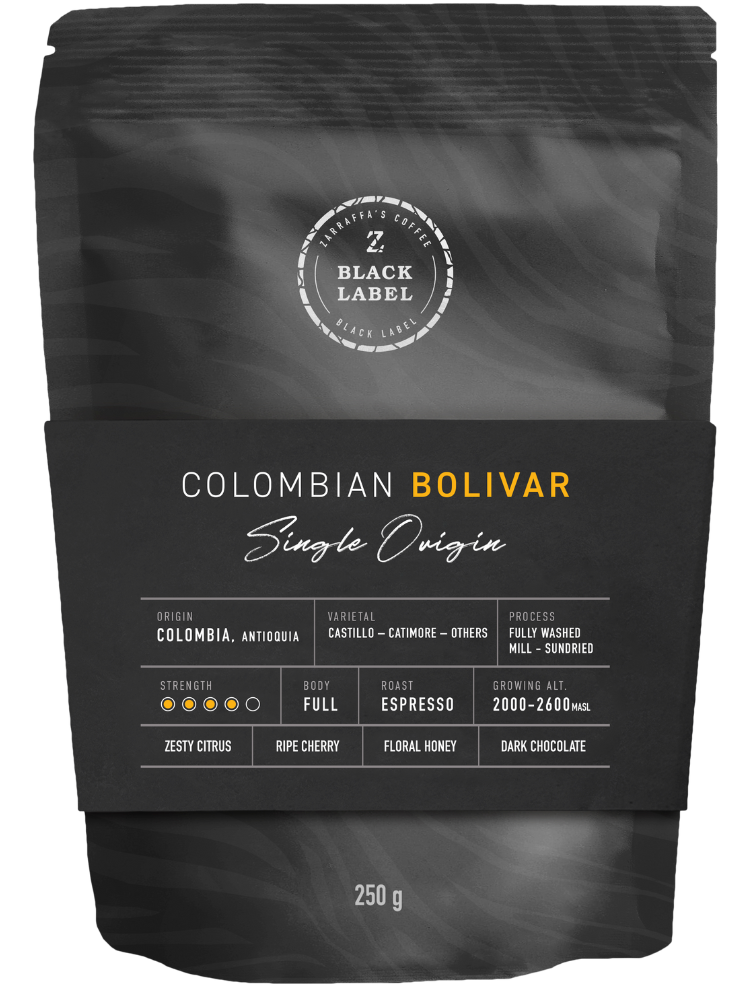 Colombian Bolivar Single Origin coffee